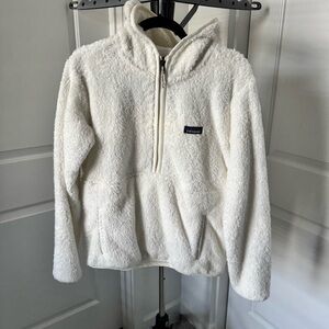 Patagonia White Fleece Pullover